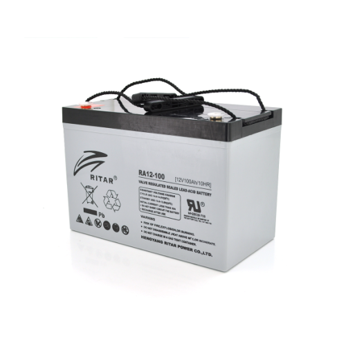 Аккумуляторная батарея AGM RITAR RA12-100S, Gray Case, 12V 100 Ah Аккумуляторная батарея AGM RITAR RA12-100S, Gray Case, 12V 100 Ah