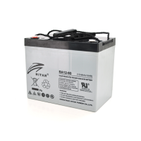 Акумуляторна батарея AGM RITAR RA12-80, Gray Case, 12V 80 Ah