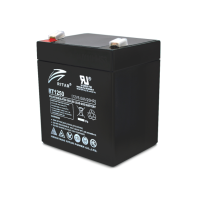 Акумуляторна батарея AGM RITAR RT1250B, Black Case, 12V 5 Ah