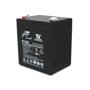 Аккумуляторная батарея AGM RITAR RT1250B, Black Case, 12V 5 Ah