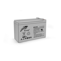 Акумуляторна батарея AGM RITAR RT1272, Gray Case, 12V 7.2 Ah