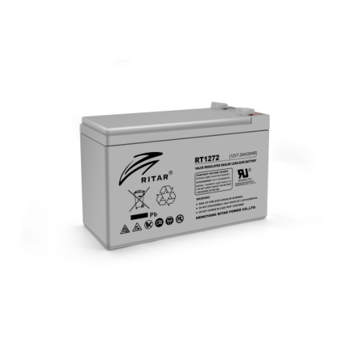 Акумуляторна батарея AGM RITAR RT1272, Gray Case, 12V 7.2 Ah Акумуляторна батарея AGM RITAR RT1272, Gray Case, 12V 7.2 Ah