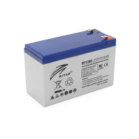 Акумуляторна батарея AGM RITAR RT1280, Gray Case, 12V 8 Ah