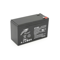 Акумуляторна батарея AGM RITAR RT1280B, Black Case, 12V 8 Ah