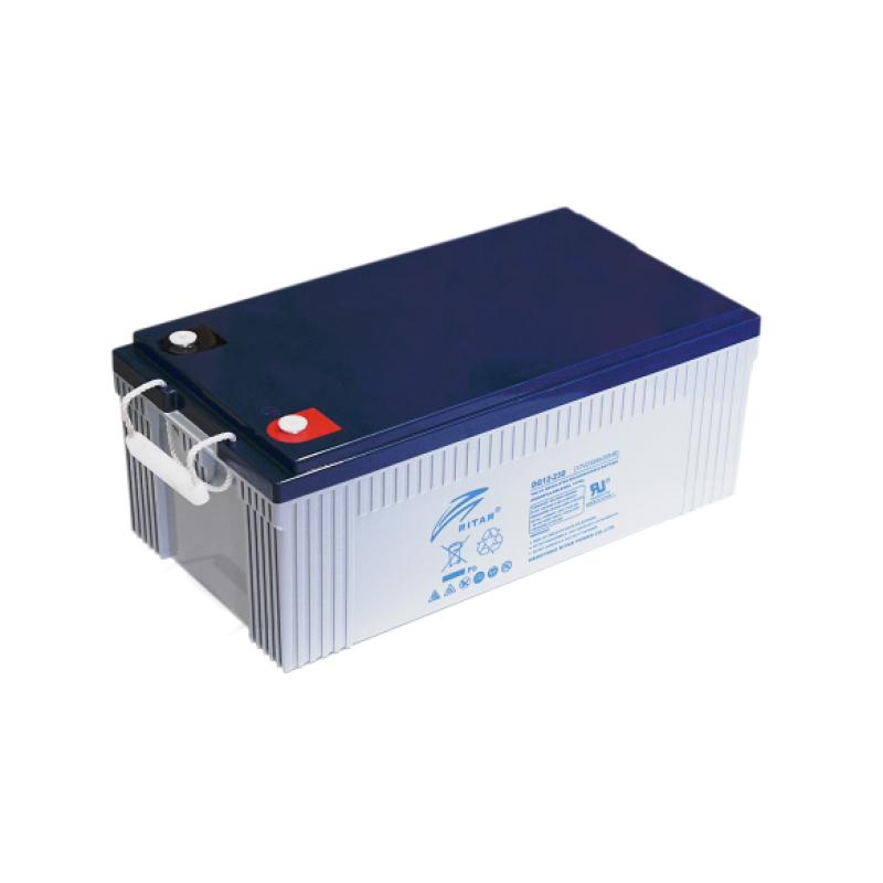 Акумуляторна батарея 230 Ah GEL RITAR DG12-230, Gray Case, 12V