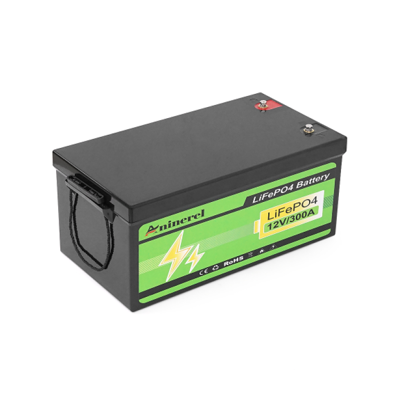 Акумуляторна батарея LiFePO4 ANENJI ANJ-12V-300AH-PX, 12,8V 304Ah (3,84 кВт·год), BMS 150А@4S