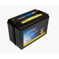 Аккумуляторная батарея LiFePO4 Vipow LiFePO4128-100/80, 12,8V 100Ah (1280 Вт·ч), BMS 80А Аккумуляторная батарея LiFePO4 Vipow LiFePO4128-100/80, 12,8V 100Ah (1280 Вт·ч), BMS 80А