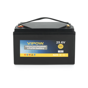 Аккумуляторная батарея LiFePO4 Vipow LiFePO4256-50/40, 25,6V 50Ah (1280 Вт·ч), BMS 40А