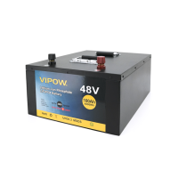 Аккумуляторная батарея LiFePO4 Vipow LiFePO4512-100/80, 51,2V 100Ah (5,12 кВт·ч), BMS 80А Аккумуляторная батарея LiFePO4 Vipow LiFePO4512-100/80, 51,2V 100Ah (5,12 кВт·ч), BMS 80А
