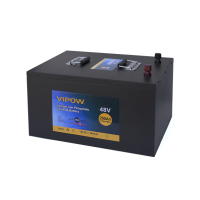 Аккумуляторная батарея LiFePO4 Vipow LiFePO4512-200/100, 51,2V 200Ah (10,24 кВт·ч), BMS 100А Аккумуляторная батарея LiFePO4 Vipow LiFePO4512-200/100, 51,2V 200Ah (10,24 кВт·ч), BMS 100А