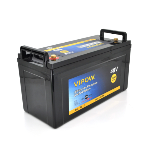 Аккумуляторная батарея LiFePO4 Vipow LiFePO4512-30/40, 51,2V 30Ah (1,54 кВт·ч), BMS 40А