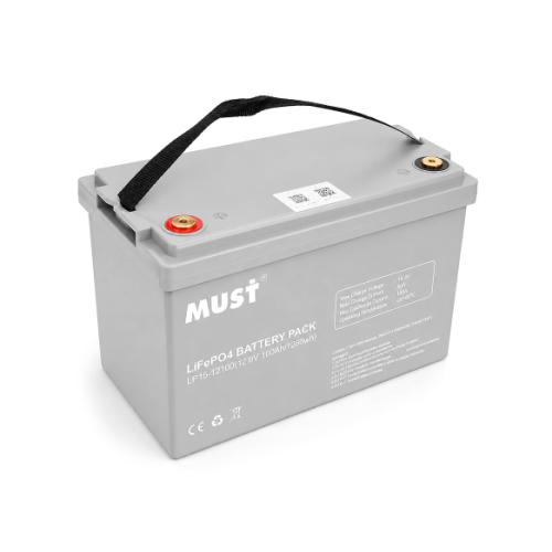 Акумуляторна батарея LiFePO4 Must LP15-12100, 12,8V 100Ah (1,28 кВт·год), BMS 50А@4S
