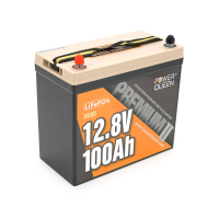 Аккумуляторная батарея LiFePO4 Power Queen P12V100-PREM-16-A60-DE, 12,8V 100Ah (1,28 кВт·ч), BMS 100А, Mini