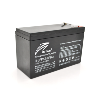 Аккумуляторная батарея LiFePO4 Ritar R-LFP 12.8V 9Ah, 12,8V 9Ah (115,2 Вт·ч), BMS 4,5А@4S