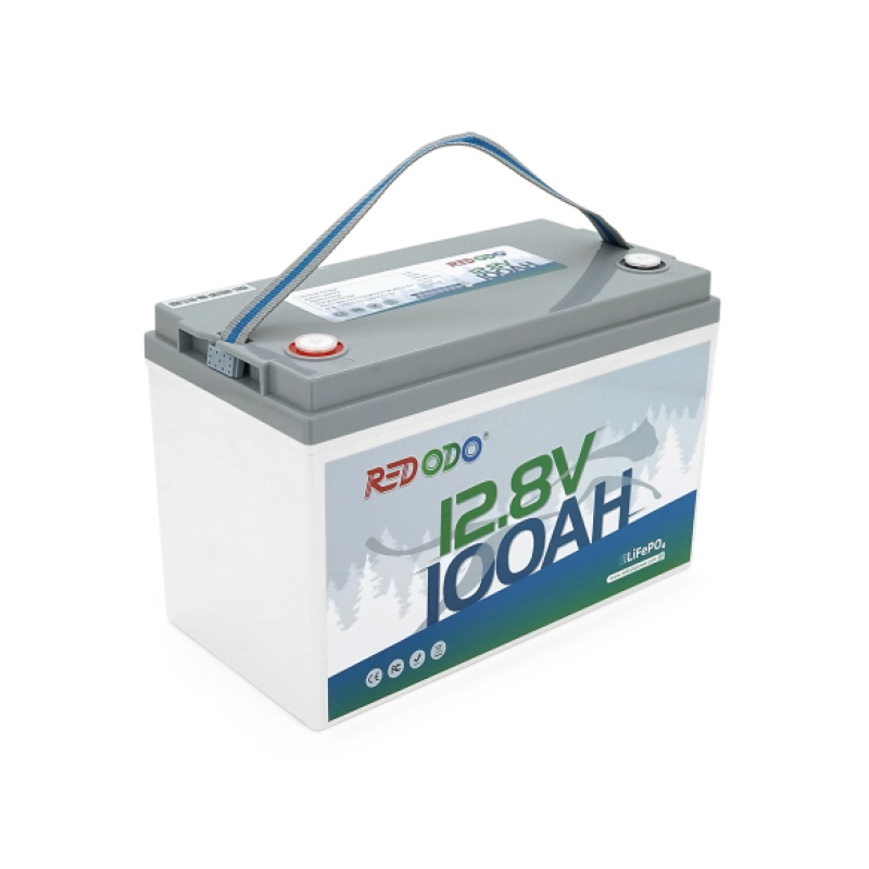 Аккумулятор LiFePO4 Redodo R12V100-100-BASIC-4-A100N, 12,8V 100Ah (1280 Вт·ч), BMS 100А