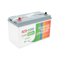 Аккумулятор LiFePO4 Redodo R12V100-HEAT-HE-4-A100, 12,8V 100Ah (1280 Вт·ч), BMS 100А, Heating