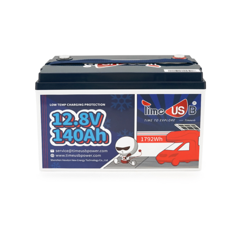 Аккумуляторная батарея LiFePO4 Timeusb T12V140-100-BASIC-4-A100, 12,8V 140Ah (1792 Вт·ч), BMS 50А