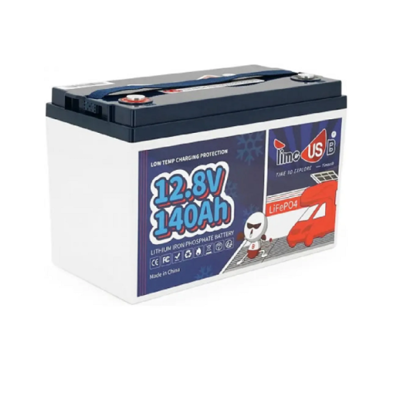 Аккумуляторная батарея LiFePO4 Timeusb T12V140-150GROUP31BT4A100, 12,8V 140Ah (1792 Вт·ч), BMS 50А + Bluetooth