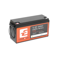Аккумуляторная батарея LiFePO4 LITHTECH TE12200B + Bluetooth, 12,8V 200Ah (2,56 кВт·ч), BMS 200А@4S Аккумуляторная батарея LiFePO4 LITHTECH TE12200B + Bluetooth, 12,8V 200Ah (2,56 кВт·ч), BMS 200А@4S