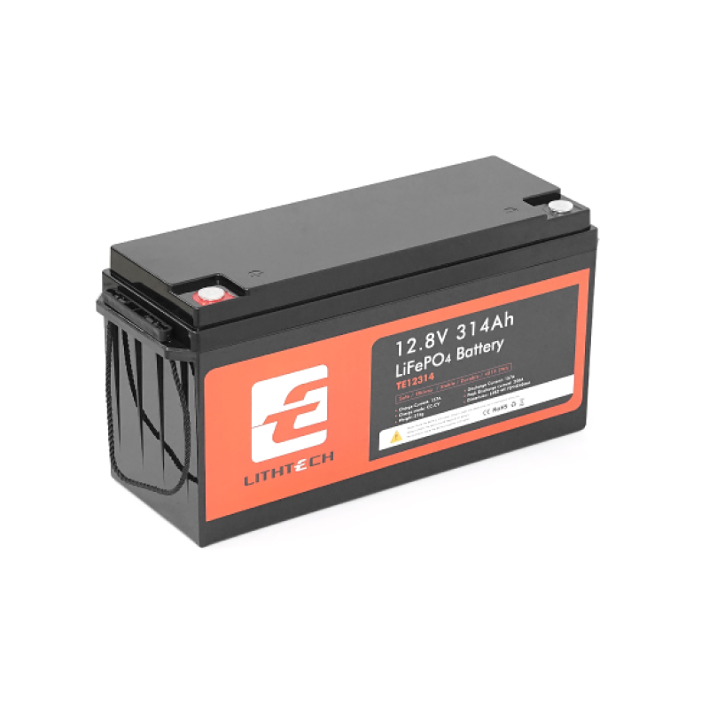 Аккумуляторная батарея LiFePO4 LITHTECH TE12314BH + Bluetooth, 12,8V 314Ah (4,02 кВт·ч), BMS 200А@4S