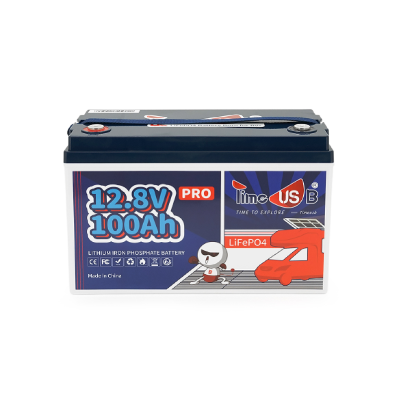 Аккумуляторная батарея LiFePO4 Timeusb 12,8V 100Ah Pro, 1280 Вт·ч, BMS 100А