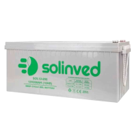 Акумулятор гелевий 200 Ah (ампер-годин) SOLINVED 200-12 12V GEL Grey Q1/48 