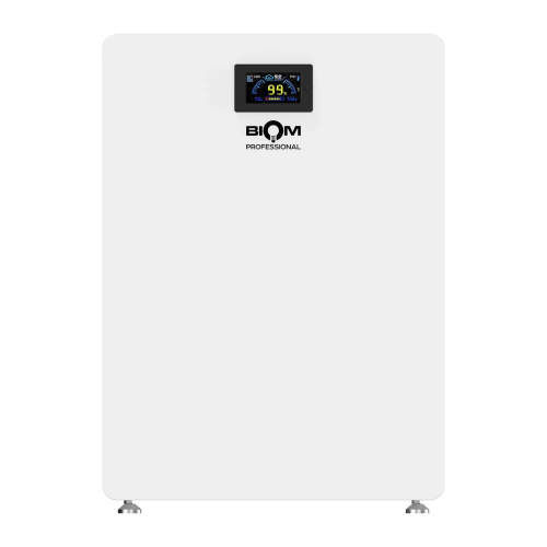 Акумулятор LiFePO4 100 Ah (ампер-годин) Biom Professional 48В (51.2В) BALFP-R512100-UNI 5 кВт-год 