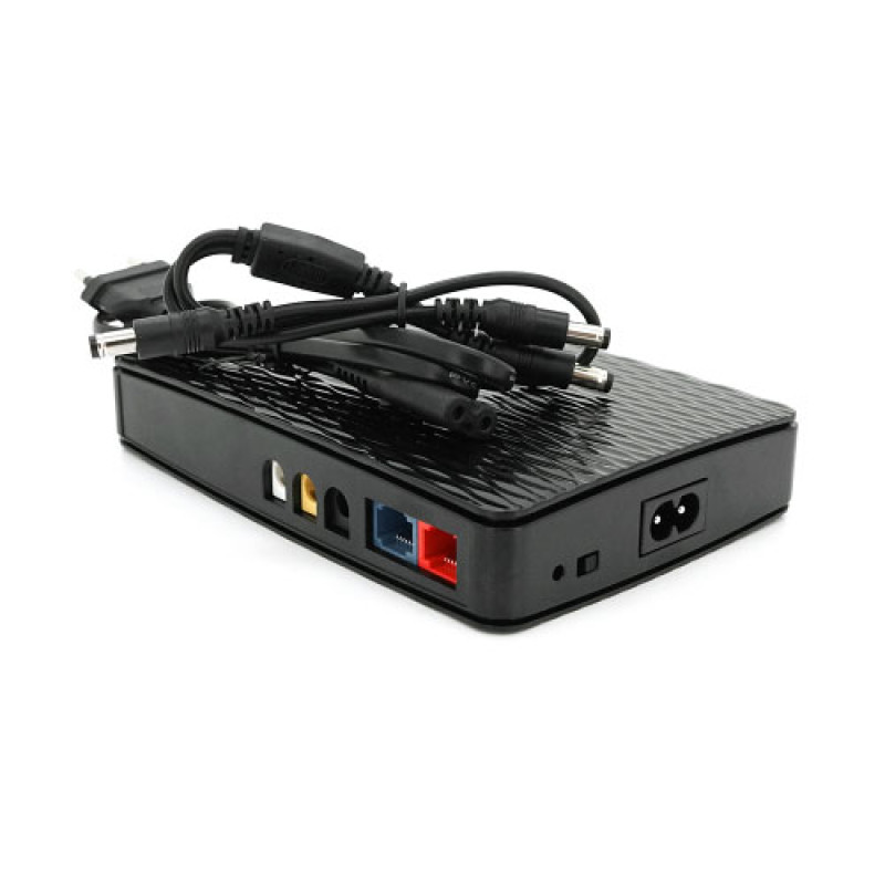 ДБЖ для роутерів/коммутаторів Voltronic ECO-1825 BOX, LiFePo4 8000mAh, 18W, 5V/9/12V, POE(15/24V, 1/2A) 