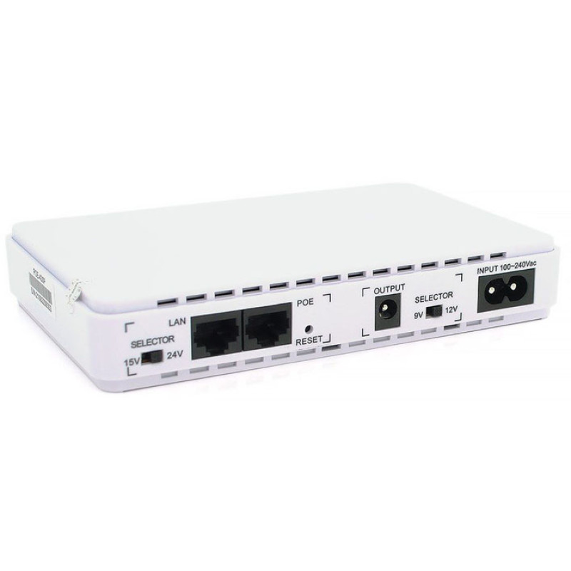 ИБП для роутеров/коммутаторов Voltronic MIni Ups BOX, 4X2200mAh, PON/POE-431P (5/7.5/9/12V,1A)