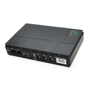 ИБП для роутеров/коммутаторов Voltronic UPS-18W DC1018P BOX 12000MAh 5/9/12V 1A PON/POE