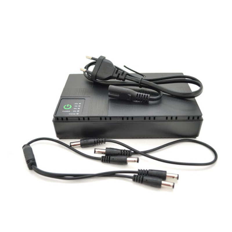 ДБЖ для роутерів/комутаторів Voltronic UPS-36W DC1036P BOX,10400мAh, 5/9/12V, 1A/2А,PON/POE-430 