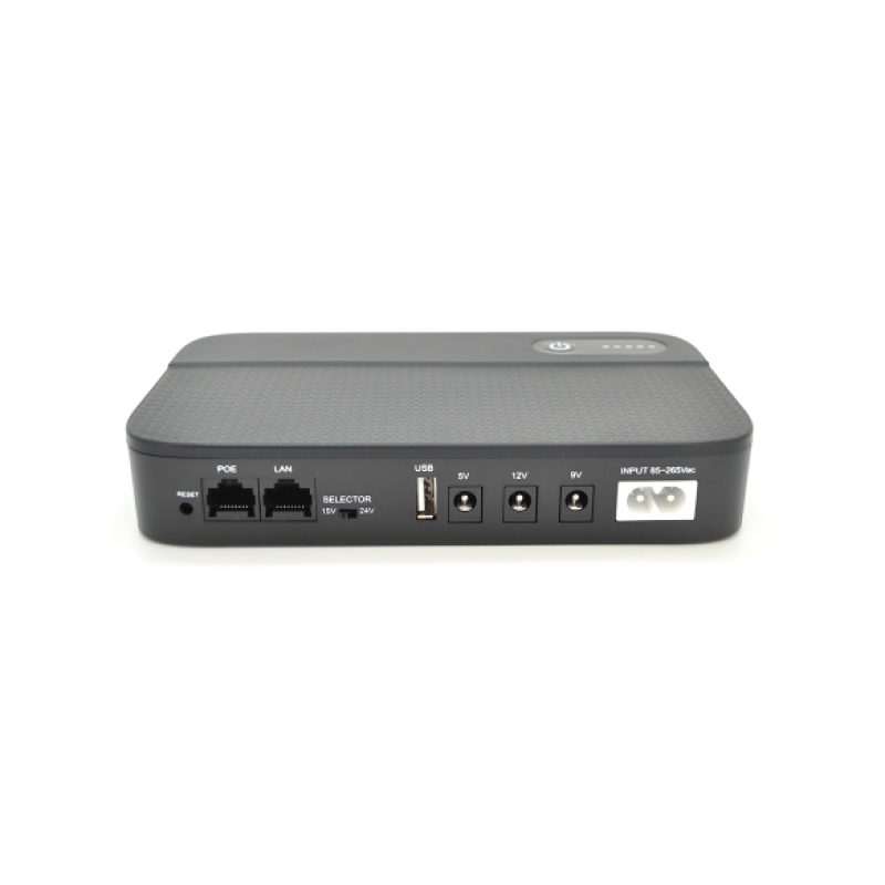ИБП для роутеров/коммутаторов Voltronic UPS-18W DC1018P BOX 12000MAh 5/9/12V 1A PON/POE