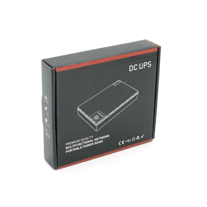 ИБП для роутеров/коммутаторов Voltronic UPS-36W DC1036P BOX, 10400мAh, 5/9/12V, 1A/2А, PON/POE-430 