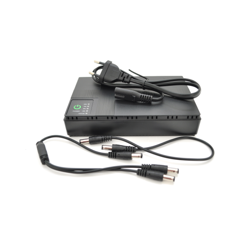 ИБП для роутеров/коммутаторов Voltronic UPS-36W DC1036P BOX, 10400мAh, 5/9/12V, 1A/2А, PON/POE-430 