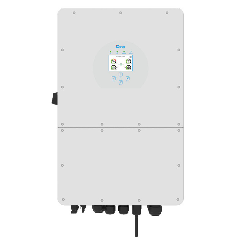 Гибридный инвертор 50кВт Deye SUN-50K-SG01HP3-EU-BM4 (150-850В,37A MPPT 160-800A/50A, Parallel) трехфазный высоковольтный