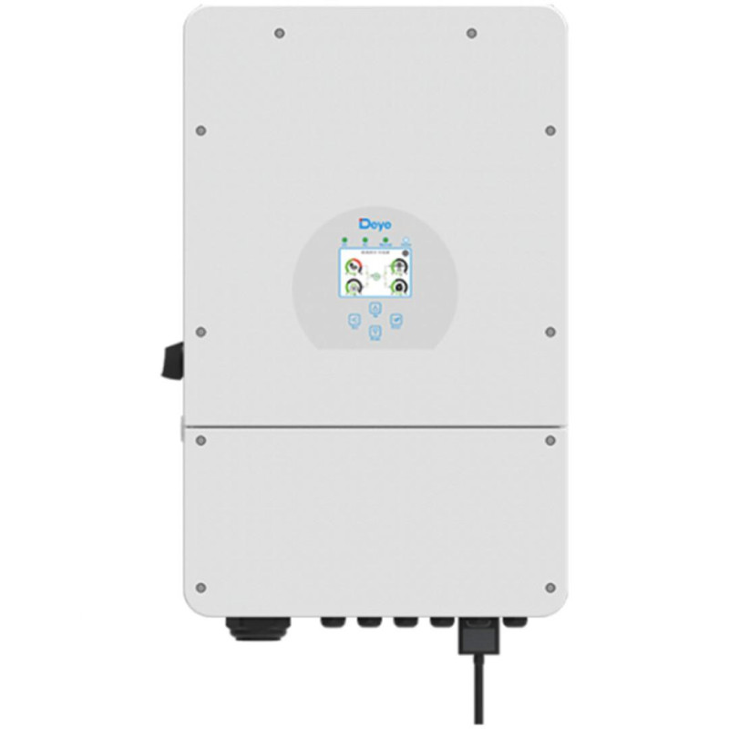 Гібридний інвертор 25кВт Deye SUN-25K-SG01HP3-EU-AM2 (160-700В, MPPT 150-850/37A, Parallel) трифазний високовольтний 