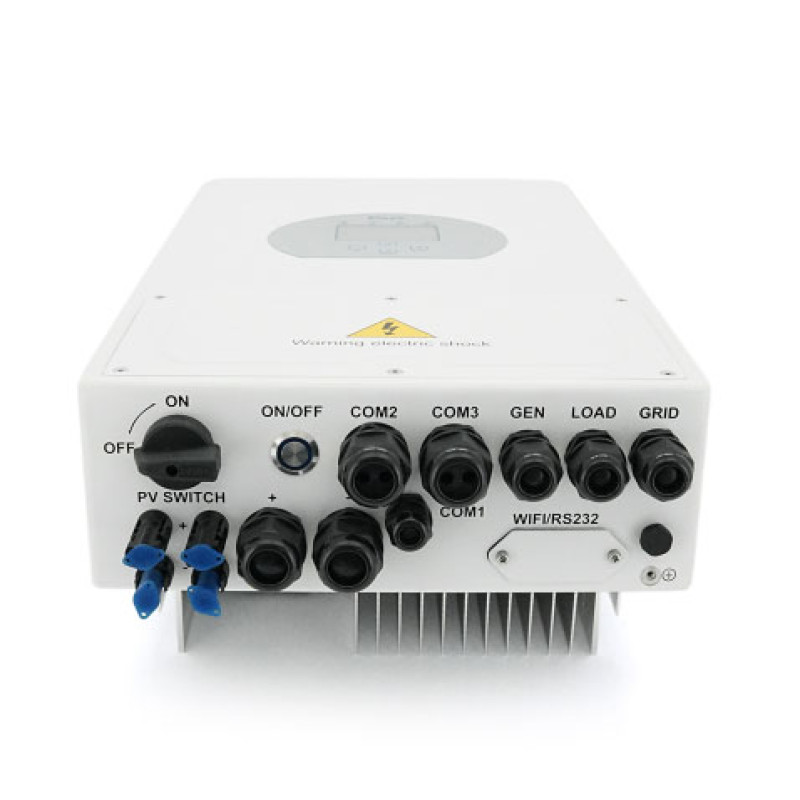 Гібридний інвертор 6кВт Deye SUN-6KS-G05LP1-EU WI-FI  (48В,120А, МРРТ 125-425,Parallel)    