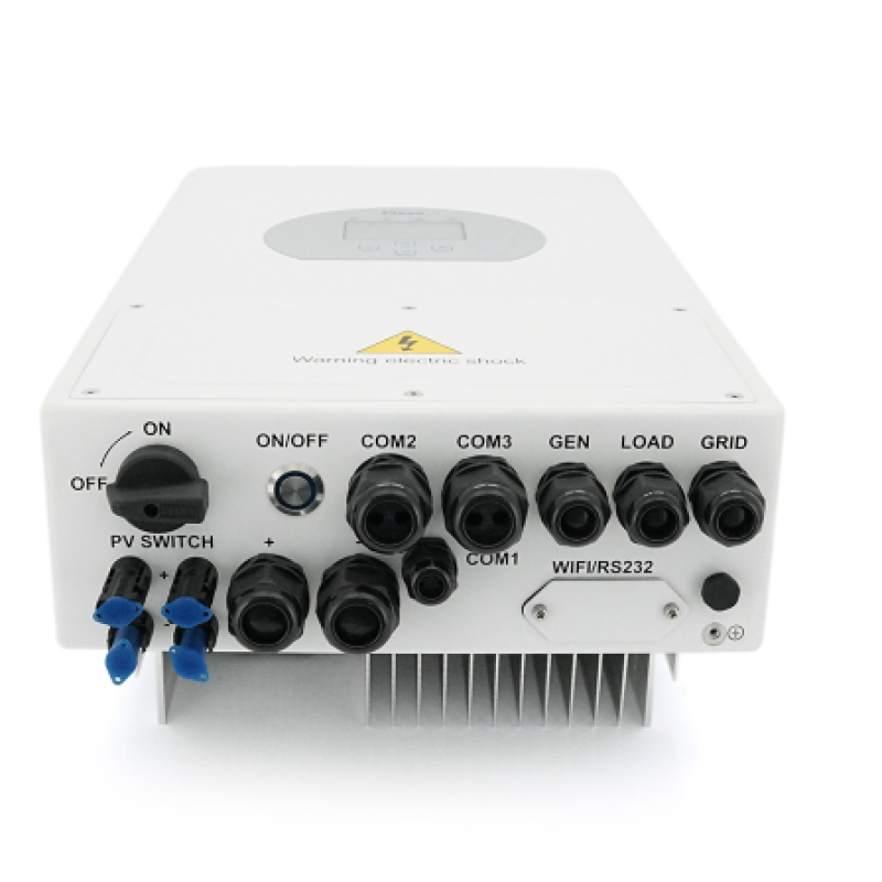 Гібридний інвертор (hybrid) Deye SUN-6K-SG03LP1-EU WI-FI, 6кВт, однофазний, (МРРТ 125-425/ 120А/ DC48В )Parallel 