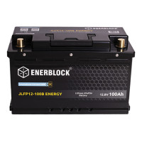 Акумулятор LiFePO4 Enerblock JLFP12-100B 12V 100 Ah з Bluetooth