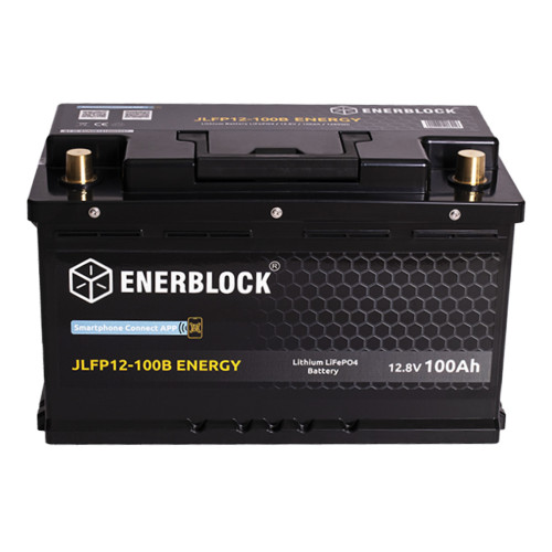 Акумулятор LiFePO4 Enerblock JLFP12-100B 12V 100 Ah з Bluetooth