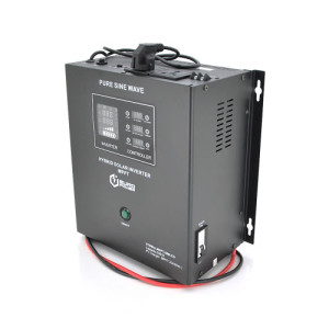 Гібридний інвертор 0,3 кВт Europower RTSWm-MPPT-500LCD (12В, 10A, 140-275В, MPPT 20/40А,15-75Vdc)      