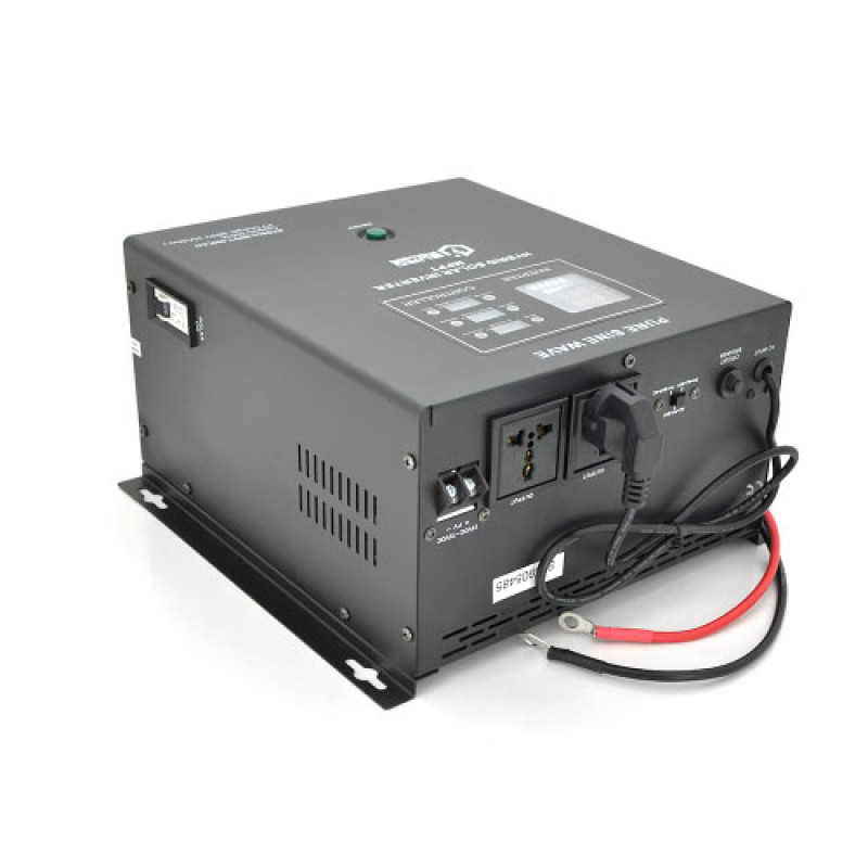 Гибридный инвертор 0,3 кВт Europower RTSWm-MPPT-500LCD (12В, 10A, 140-275В, MPPT 20/40А,15-75Vdc) 