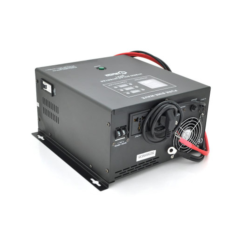 Гібридний інвертор 1,4 кВт Europower RTSWm-MPPT-2000LCD (24В,10A, 140-275В, MPPT 20/40А, 30-90Vdc) 