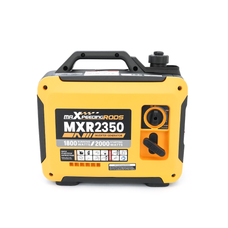 Генератор інверторний бензиновий MXR2350, 1,8 кВт, однофазний, 220 В, бак 2,4 л, ручний запуск