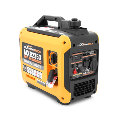 Генератор інверторний бензиновий MXR2350, 1,8 кВт, однофазний, 220 В, бак 2,4 л, ручний запуск Генератор інверторний бензиновий MXR2350, 1,8 кВт, однофазний, 220 В, бак 2,4 л, ручний запуск