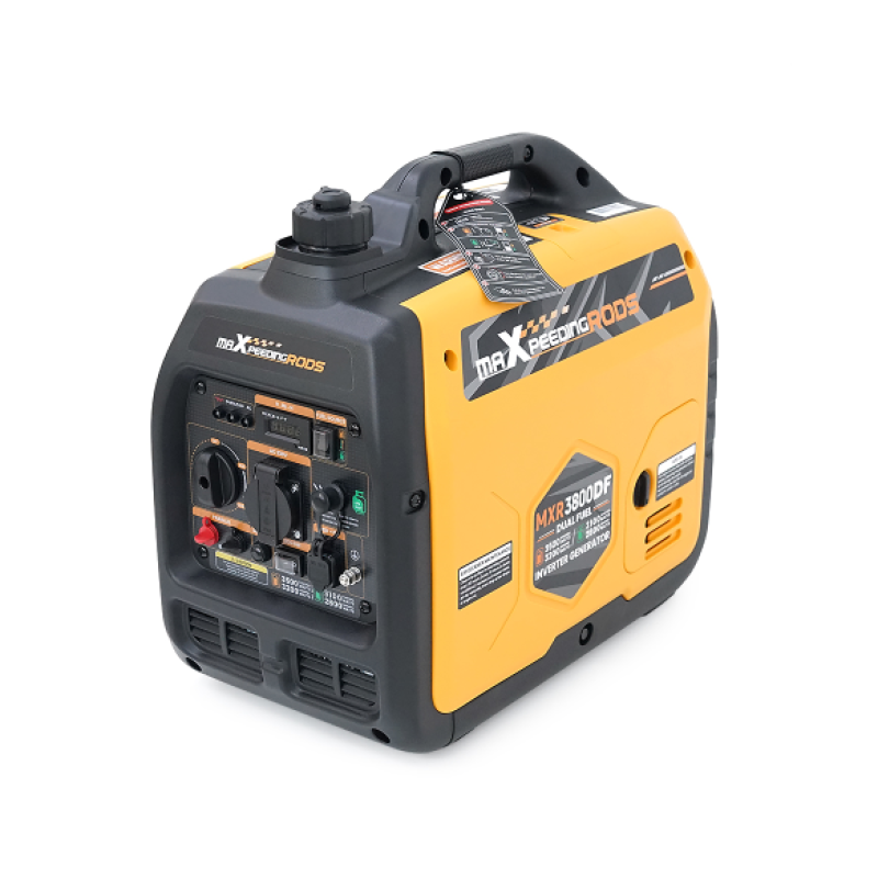 Генератор інверторний бензин/газ MXR3800DF, 3,2 кВт, однофазний, 220 В, бак 4 л, ручний запуск