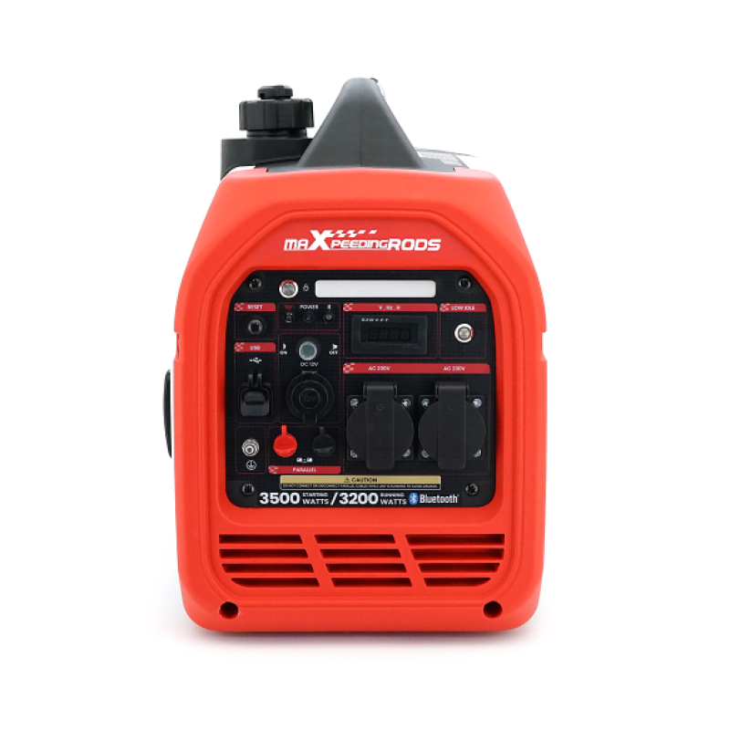 Генератор інверторний бензиновий MXR4000, 3,2 кВт, однофазний, 220 В, бак 4 л, ручний запуск, Bluetooth-моніторинг