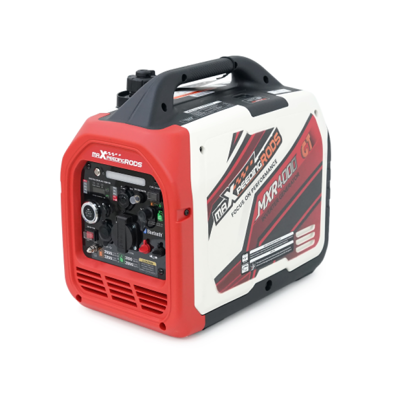 Генератор інверторний бензин/газ MXR4000GT, 3,2 кВт, однофазний, 220 В, бак 4 л, електро- та дистанційний запуск, Bluetooth