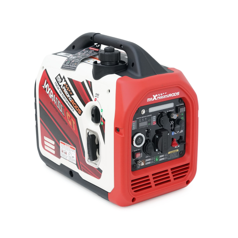 Генератор інверторний бензин/газ MXR4000GT, 3,2 кВт, однофазний, 220 В, бак 4 л, електро- та дистанційний запуск, Bluetooth