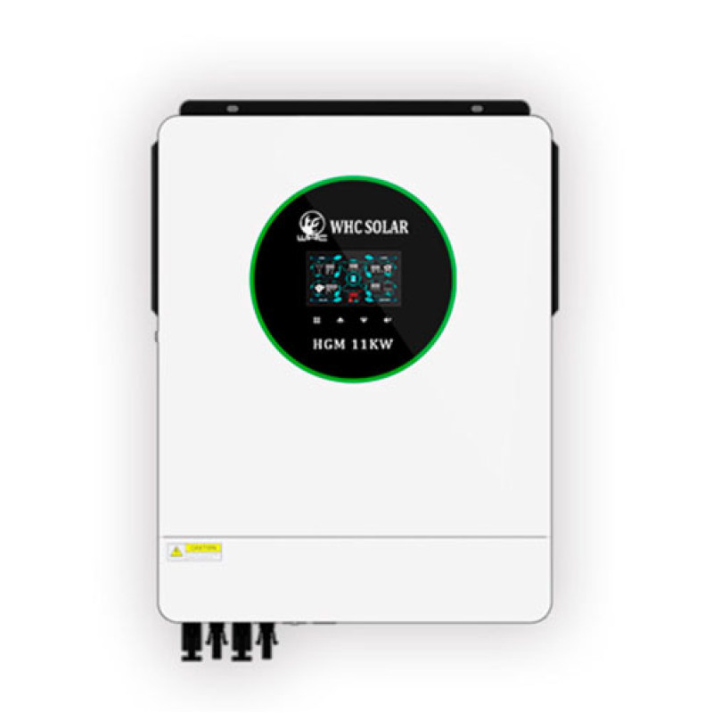 Гібридний інвертор 11кВт WHC HGM-11KW (48В, 0-140А, 60-500В, MPPT 140А, 500 Vdc)      